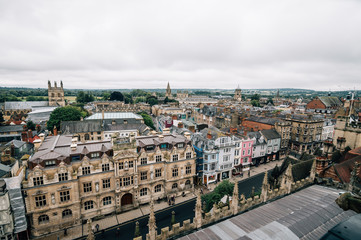 High angle view of Oxford