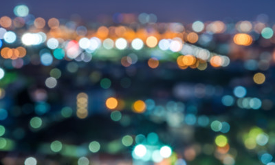 The bokeh light background (de-focus)