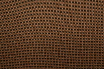 Fototapeta premium Brown fabric texture, background for design and text content writing