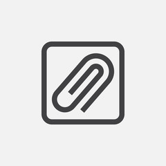 Obraz premium Attachment icon