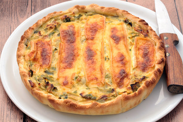 quiche aux poireaux et fromage 21062016