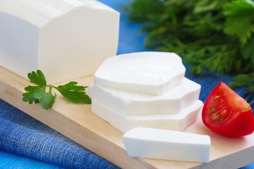 Delicious Greek feta cheese