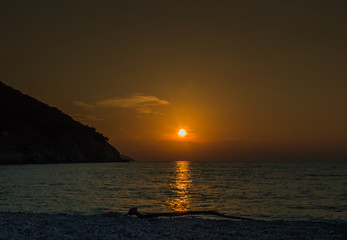 Myrtos Beach Ionian Islands Greece