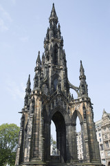 Walter Scott Monument, Edinburgh, Scotland