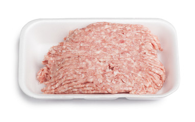 Forcemeat on plate