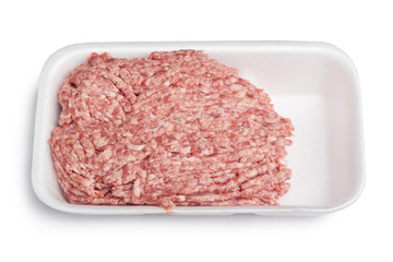 Forcemeat on plate