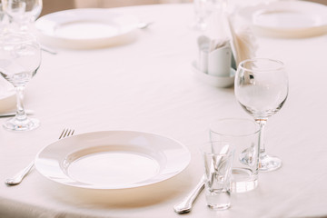 Cozy Interior Of Summer Cafe - Sheltered Tables