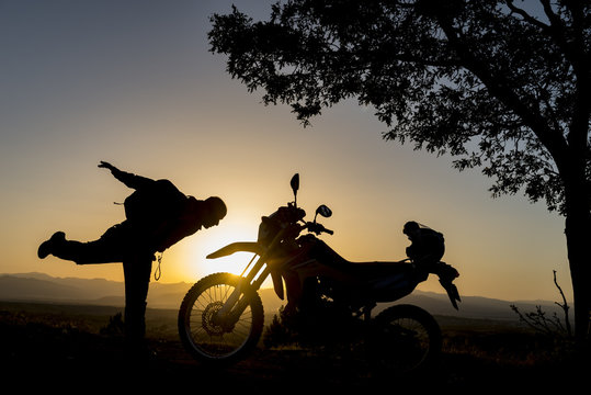 motorsiklete saygı konsepti
