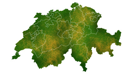 Switzerland tropical texture map