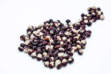 Black and white beans