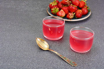 Tasty Sweet Strawberry Compote