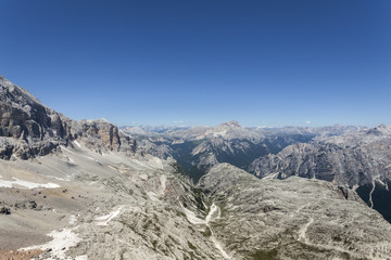 High mountain landscape - Dolomites, Italy
