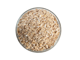 Bowl of oat flakes