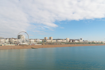 Obraz premium Brighton seen from the pier