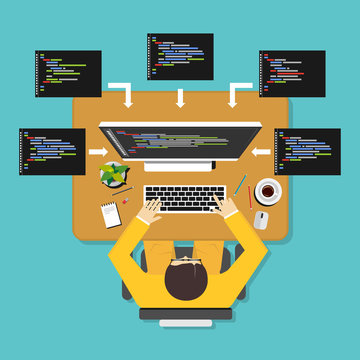 Programming illustration.