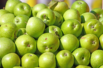 Green apples