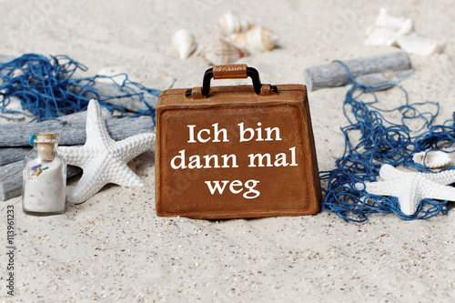 "Ich bin dann mal weg" Stockfotos und lizenzfreie Bilder auf Fotolia