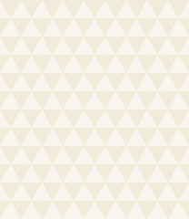 seamless vector pattern of triangles and dots.