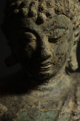 Fototapeta na wymiar Sitting Buddha from north of Thailand