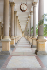 Karlovy Vary Mill Colonnade Corridor