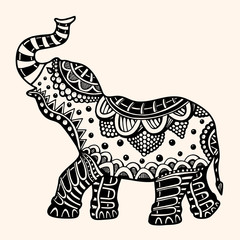 decorated Indian Elephant