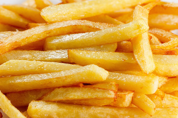 French fries background