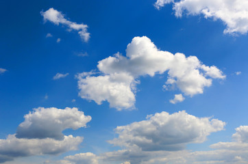 Naklejka na ściany i meble nice sky with clouds