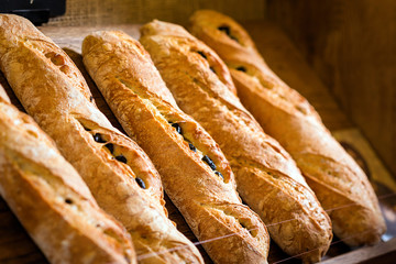 baguettes or bread rolls