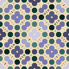Abstract seamless geometric patterns. Kaleidoscope seamless