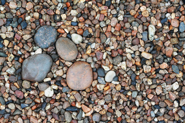 stone and pebble for background
