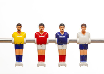 Obraz premium foosball table soccer . football players sport teame