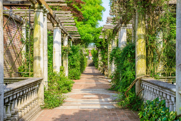 Hampstead Pergola and Hill Garden in London, England