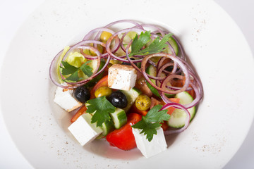 Fresh greek salad