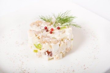 White russian salad