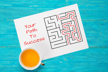 your path to success concept