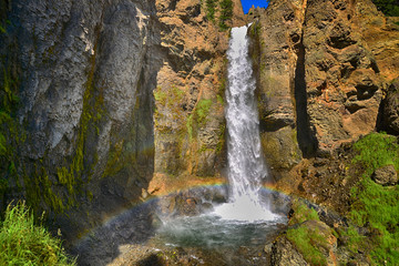 Fototapeta premium Tower Falls in Yellowstone National Park, Wyoming