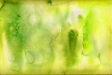 fresh green watercolor background