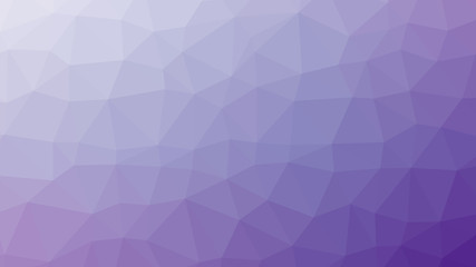Abstract violet gradient lowploly of many triangles background for use in design