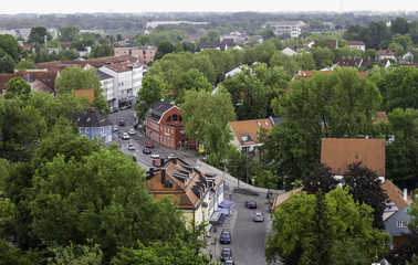 Dachau Blick auf die M&uuml;nchernstra&szlig;e