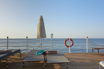 Wonderful sea view from the waterfront