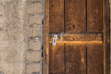 Wooden door