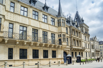 Fototapeta na wymiar Grand Ducal Palace in Luxembourg city