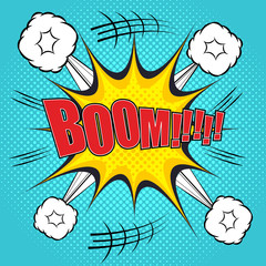 Boom comic bubble