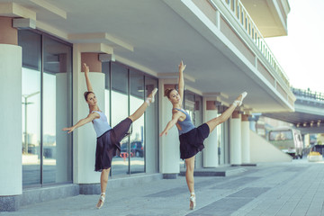 Ballet in the city.