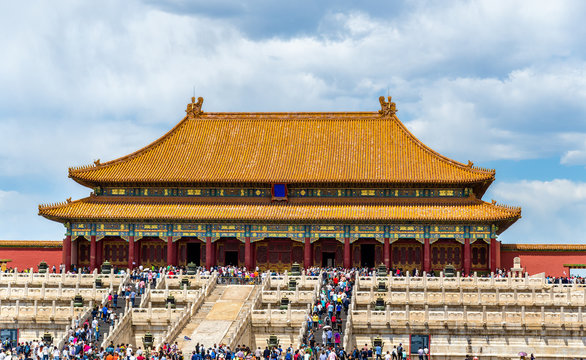 Hall of Supreme Harmony in the Forbidden City - Beijing