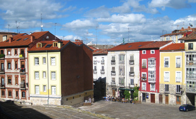 Zona turística e histórica de una ciudad.