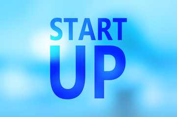 Start up concept. Abstract background