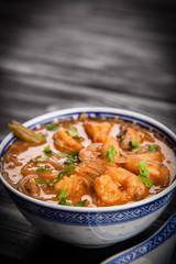 Asian shrimp soup
