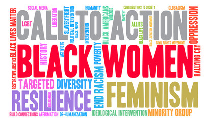 Black Women Word Cloud