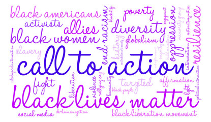 Call To Action Word Cloud